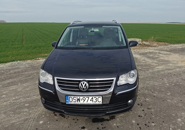 Volkswagen Touran cena 17500 przebieg: 110000, rok produkcji 2007 z Grajewo małe 154